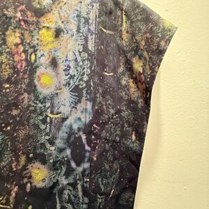 Ports 1961 Black and Green One Shoulder Dress